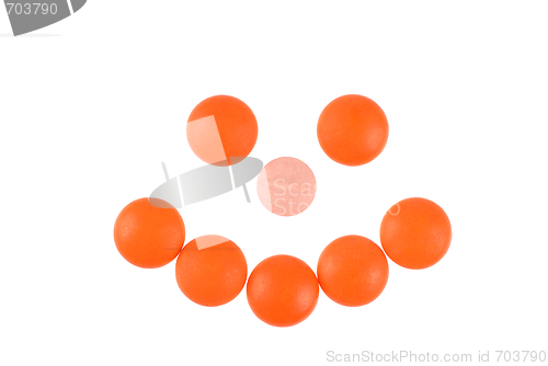 Image of Pills on White