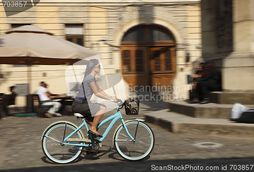 Image of Urban bicycle ride
