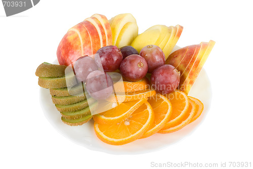 Image of Colorful fruit salad 