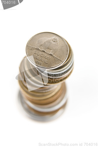 Image of  finland penni Coins Stack 