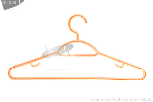 Image of plastic hanger