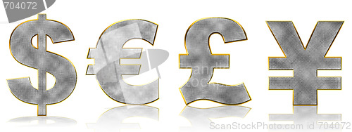 Image of Bling Currency Symbols