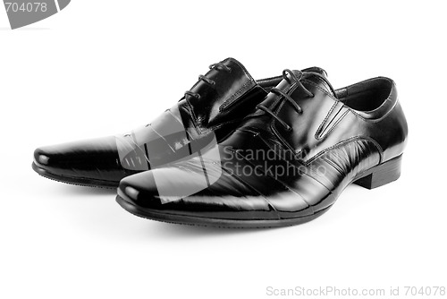 Image of Black men shoes 