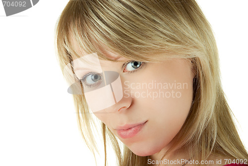 Image of Beautiful blonde girl