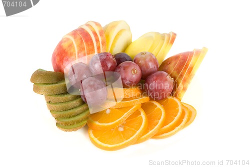 Image of fruits set