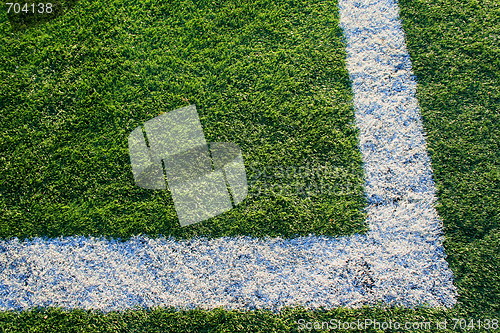 Image of Artificial Turf on a Sports Field