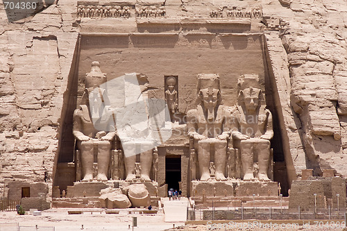 Image of Abu Simbel temple