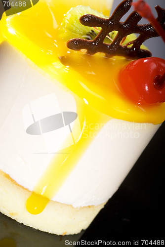 Image of piece of fruit cake 