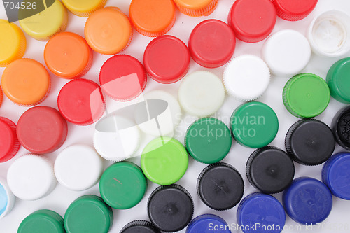 Image of color caps