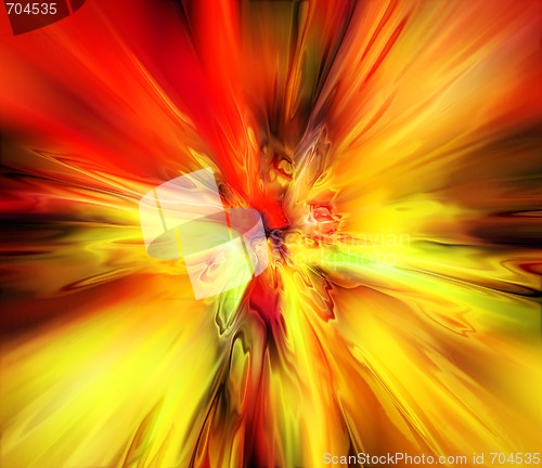 Image of abstract explosion background