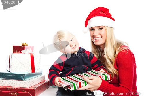 Image of Christmas family gifts