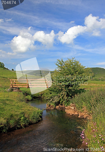 Image of Derbyshire landscape.