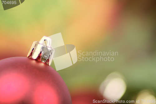 Image of New Year's Christmas-tree decoration
