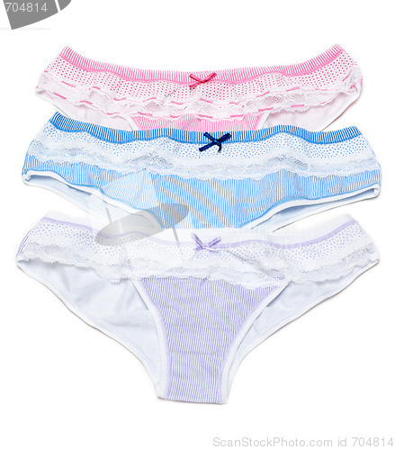 Image of Three feminine panties