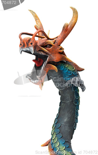 Image of Wooden dragon