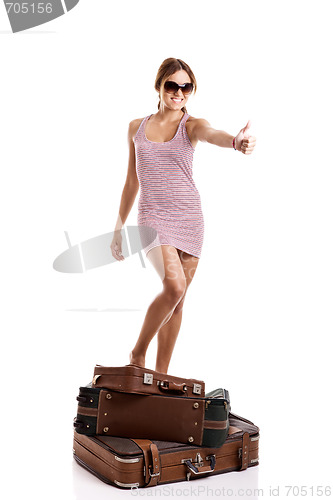 Image of Happy young woman