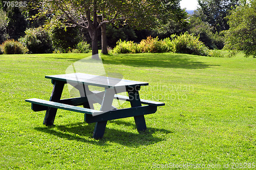 Image of Picnic table