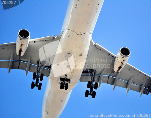 Image of Air transportation: passenger airplane