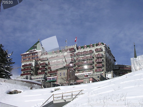 Image of luxury hotel St. Moritz