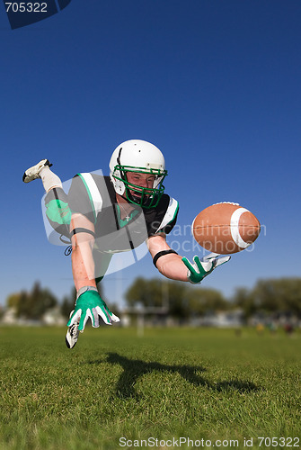 Image of American football player
