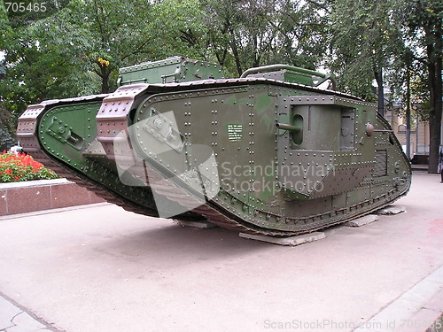 Image of First British Tank