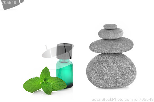 Image of Peppermint Essence and Spa Stones