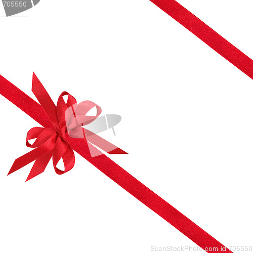 Image of Red Ribbon and Bow 