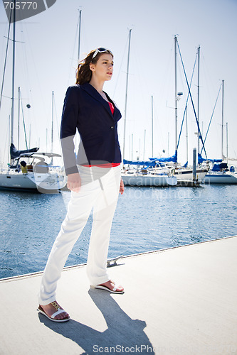 Image of Beautiful fashion woman
