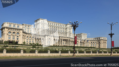 Image of The Palace of the Parliament ,Bucharest,Romania