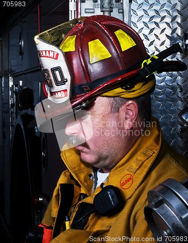 Image of Firefighter Portrait