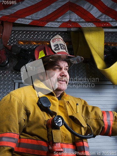 Image of Firefighter Portrait