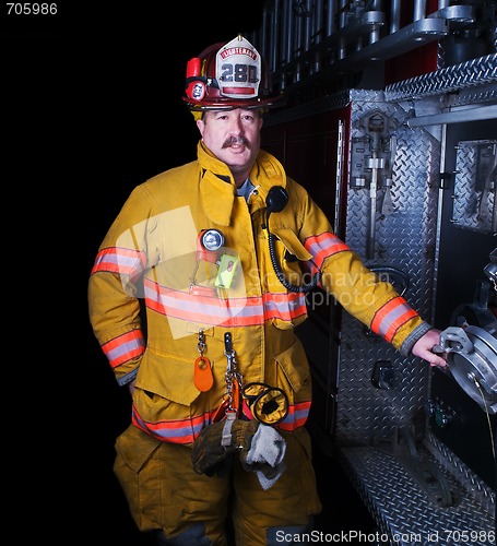 Image of Firefighter Portrait