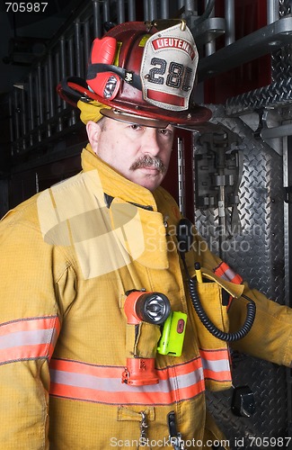 Image of Firefighter Portrait