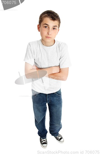 Image of Boy in casual clothes