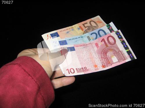 Image of Euro bills