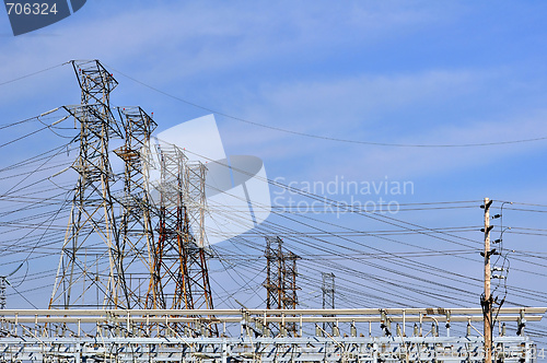 Image of Electric towers