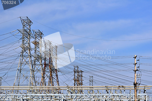 Image of Electric towers