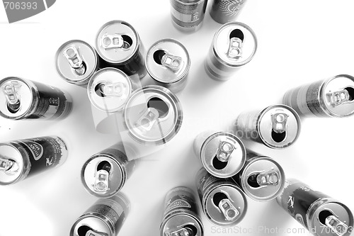 Image of empty cans