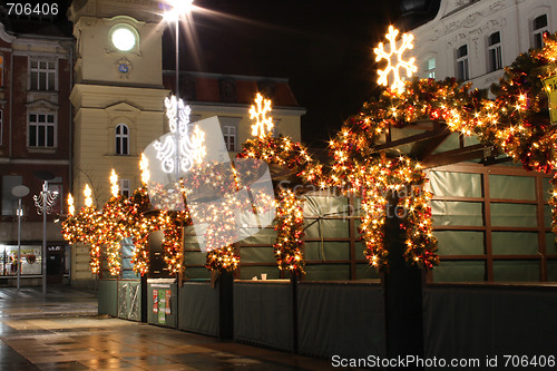 Image of xmas shopping place