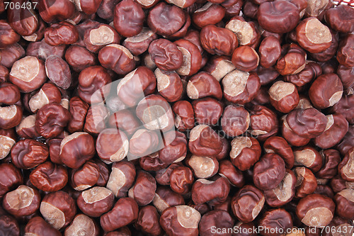Image of chestnuts background