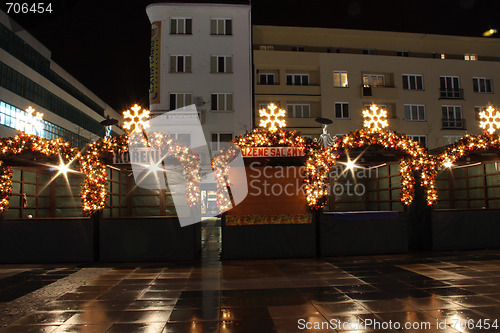 Image of xmas shopping place