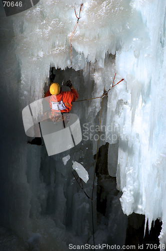 Image of competition climbing