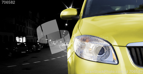 Image of Car on the road.