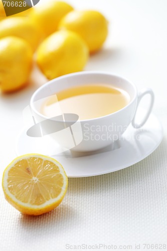 Image of tea with lemon