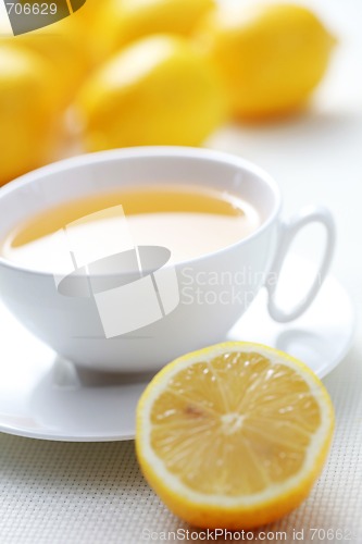 Image of tea with lemon