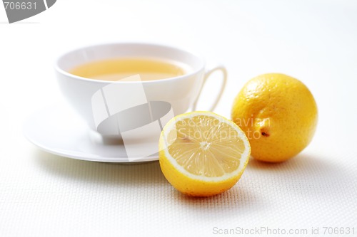 Image of tea with lemon