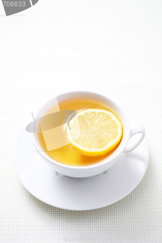 Image of tea with lemon
