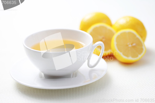 Image of tea with lemon