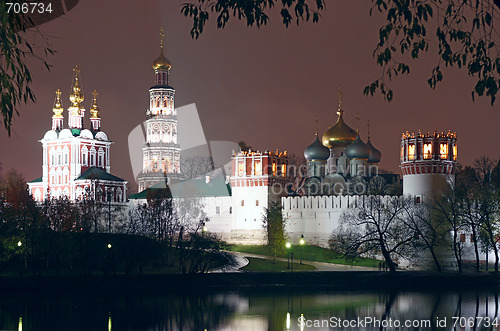 Image of Moscow. Novodevichiy monastery.