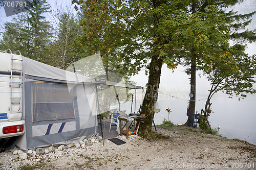 Image of Camping by Lake Bohinj
